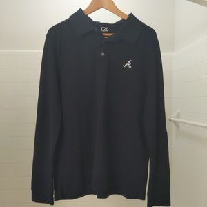 Cutter and Buck Braves golf shirt